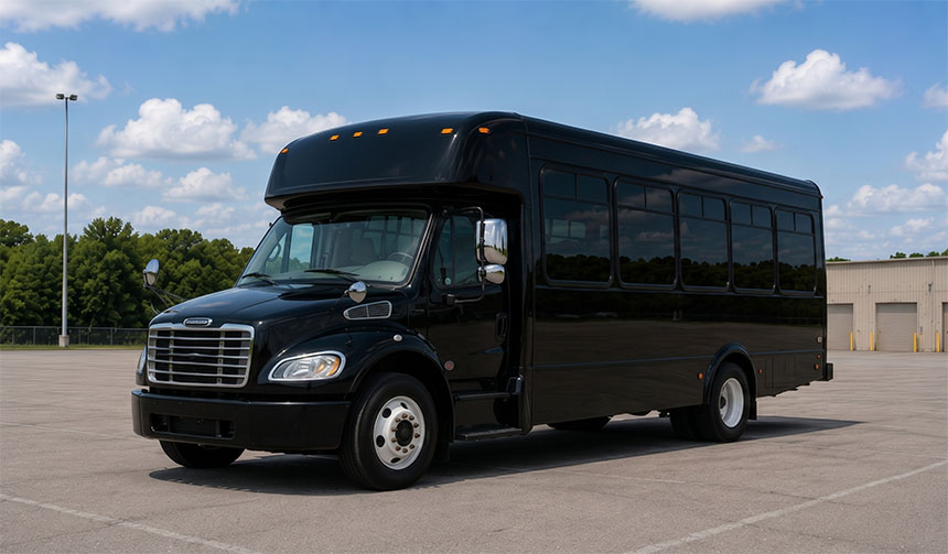 18-passenger minibus for charter in Lansing, MI
