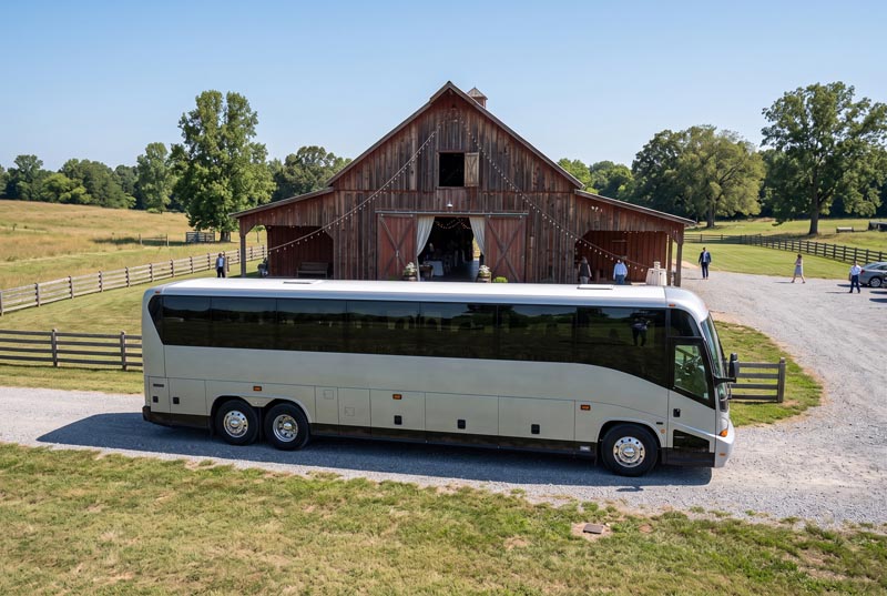 Wedding Shuttle Bus Services in Lansing, MI